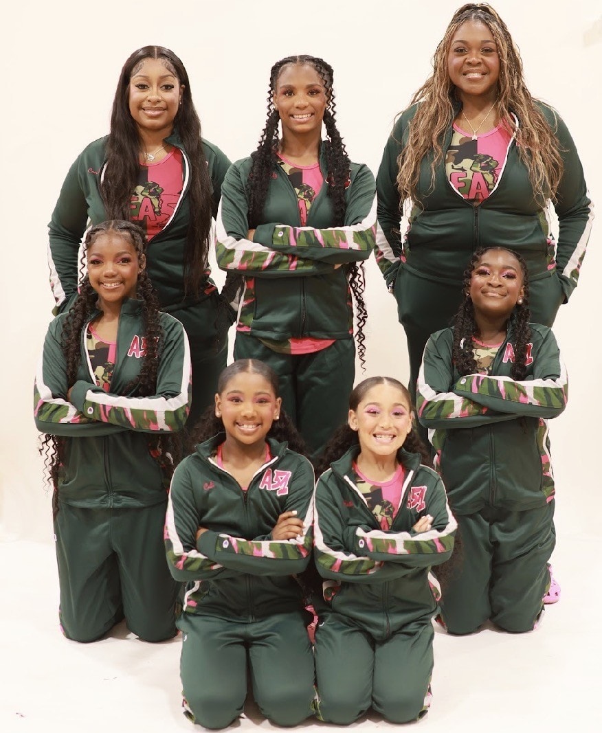 Area 51 Majorettes under the lights